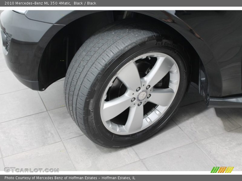 Black / Black 2010 Mercedes-Benz ML 350 4Matic