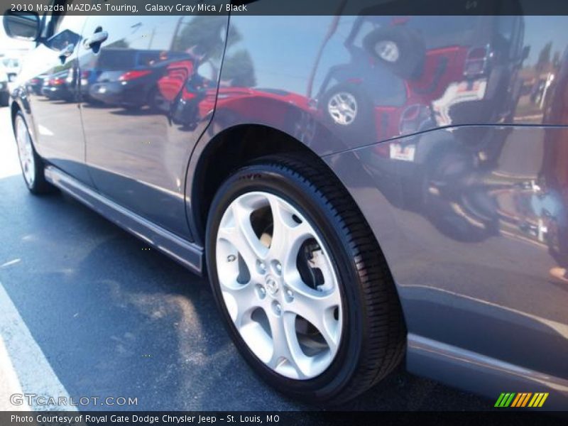 Galaxy Gray Mica / Black 2010 Mazda MAZDA5 Touring