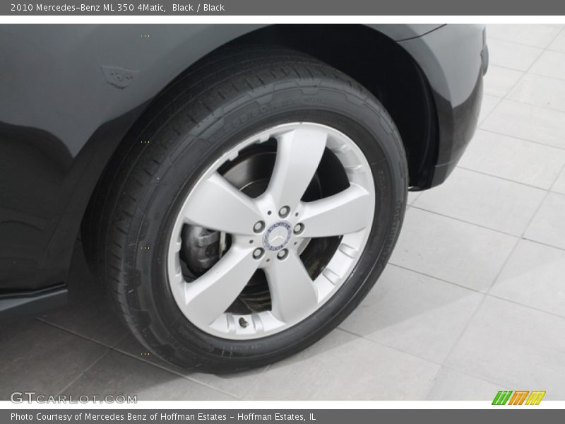 Black / Black 2010 Mercedes-Benz ML 350 4Matic