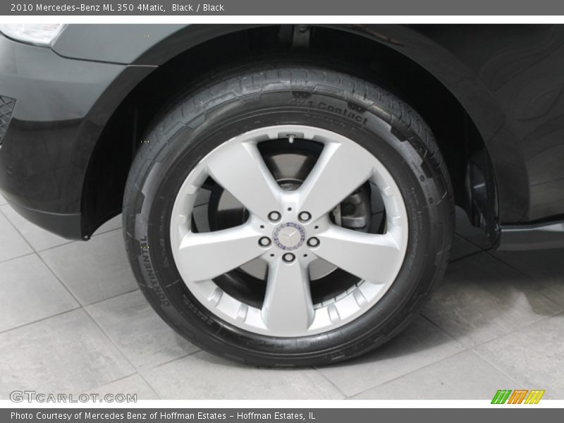 Black / Black 2010 Mercedes-Benz ML 350 4Matic