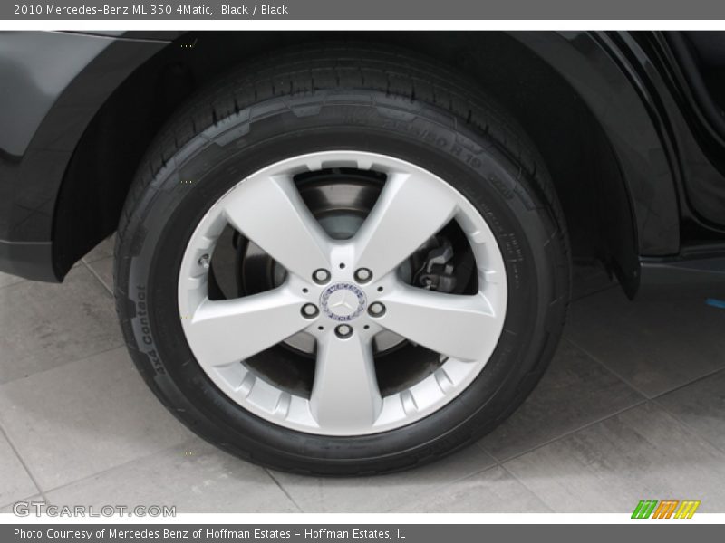 Black / Black 2010 Mercedes-Benz ML 350 4Matic