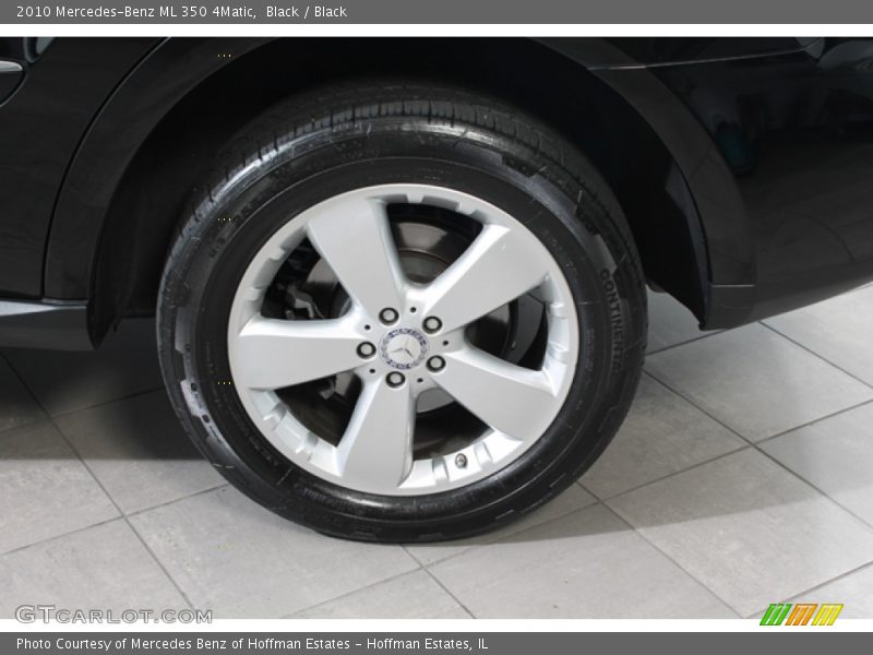 Black / Black 2010 Mercedes-Benz ML 350 4Matic
