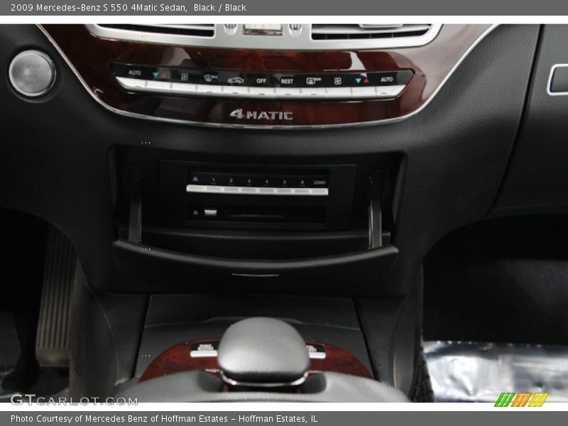 Black / Black 2009 Mercedes-Benz S 550 4Matic Sedan