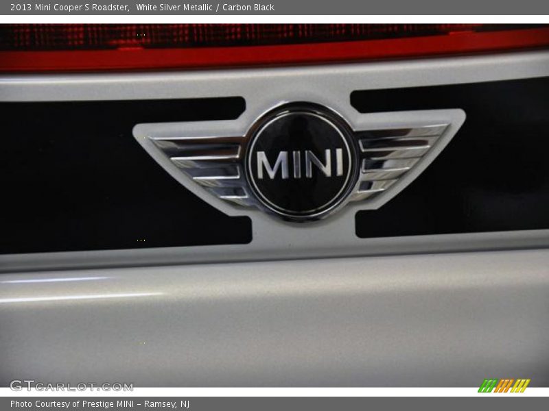 White Silver Metallic / Carbon Black 2013 Mini Cooper S Roadster