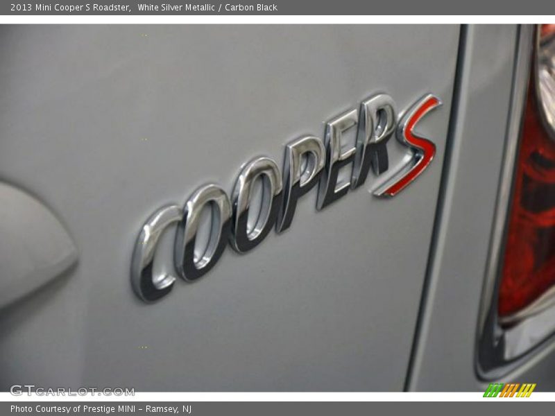 White Silver Metallic / Carbon Black 2013 Mini Cooper S Roadster
