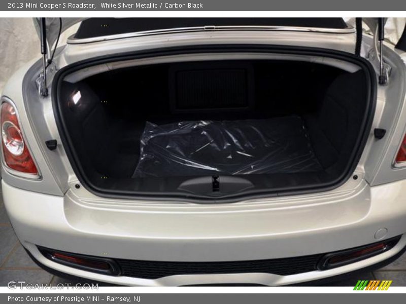 White Silver Metallic / Carbon Black 2013 Mini Cooper S Roadster