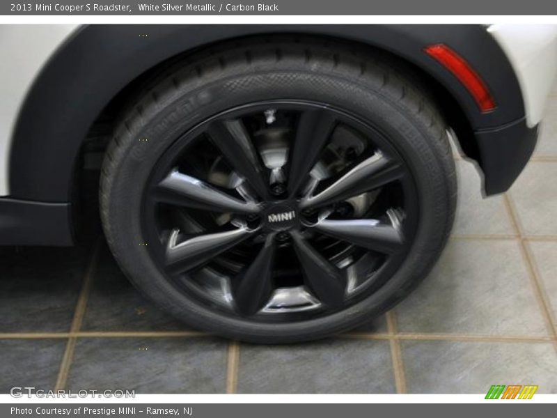 White Silver Metallic / Carbon Black 2013 Mini Cooper S Roadster