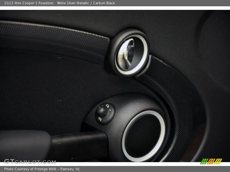White Silver Metallic / Carbon Black 2013 Mini Cooper S Roadster