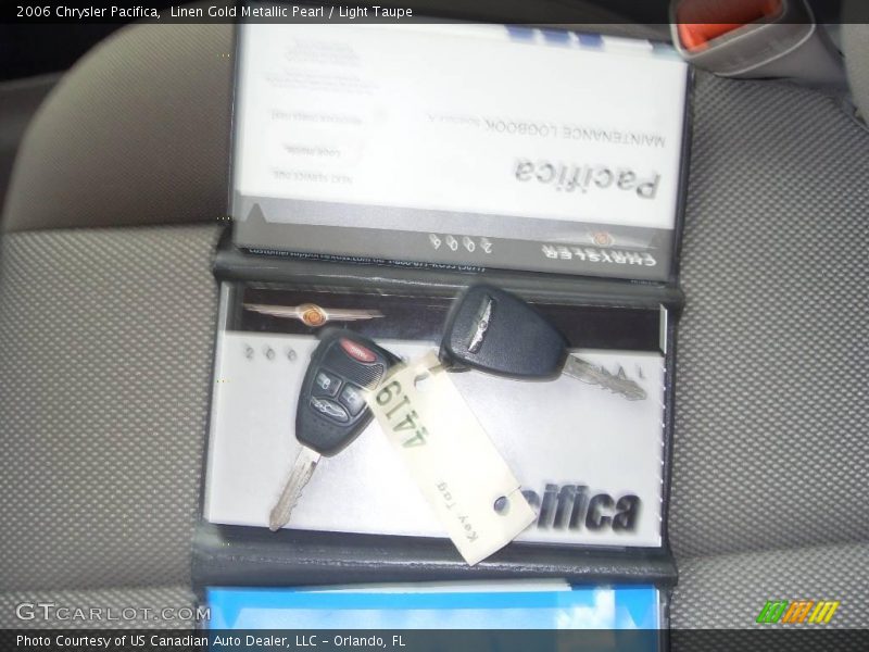 Linen Gold Metallic Pearl / Light Taupe 2006 Chrysler Pacifica
