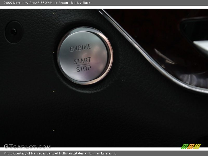 Black / Black 2009 Mercedes-Benz S 550 4Matic Sedan