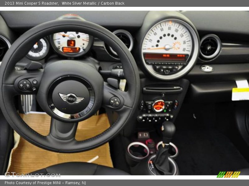 White Silver Metallic / Carbon Black 2013 Mini Cooper S Roadster