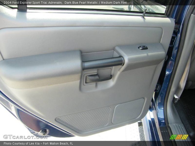 Dark Blue Pearl Metallic / Medium Dark Flint 2004 Ford Explorer Sport Trac Adrenalin