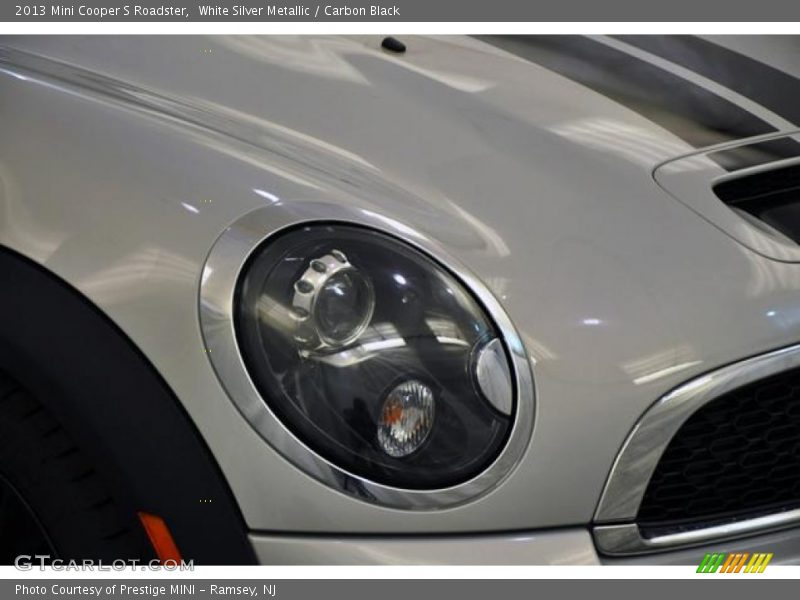 White Silver Metallic / Carbon Black 2013 Mini Cooper S Roadster