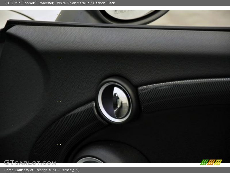 White Silver Metallic / Carbon Black 2013 Mini Cooper S Roadster