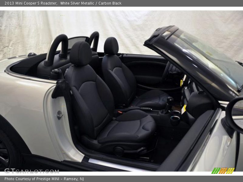 White Silver Metallic / Carbon Black 2013 Mini Cooper S Roadster