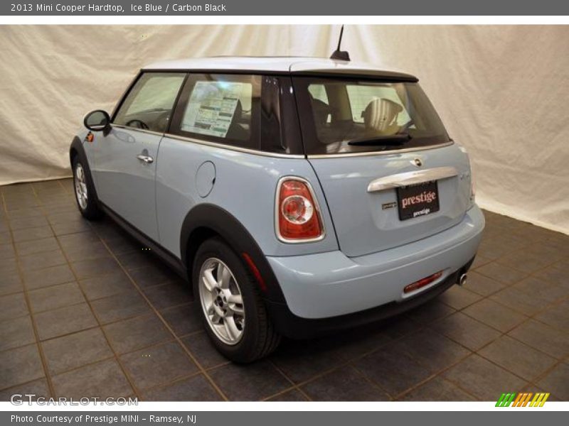 Ice Blue / Carbon Black 2013 Mini Cooper Hardtop