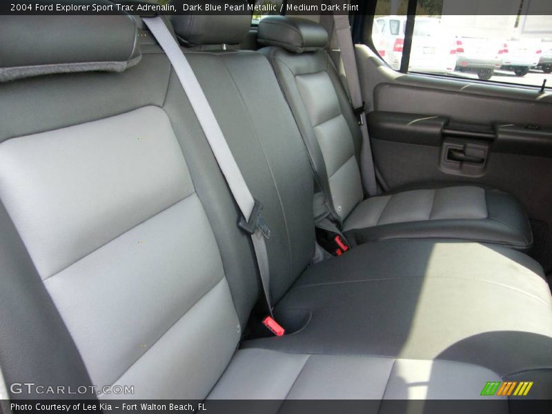 Dark Blue Pearl Metallic / Medium Dark Flint 2004 Ford Explorer Sport Trac Adrenalin