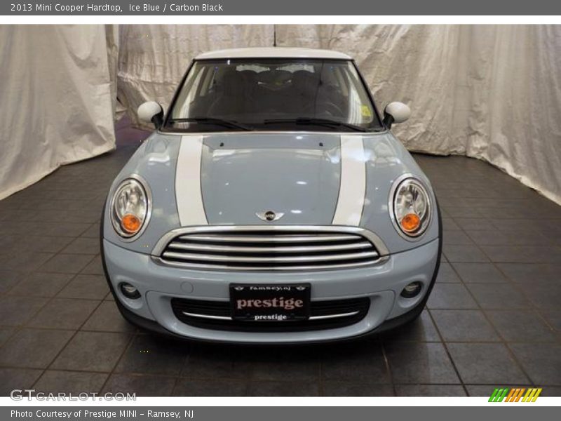 Ice Blue / Carbon Black 2013 Mini Cooper Hardtop