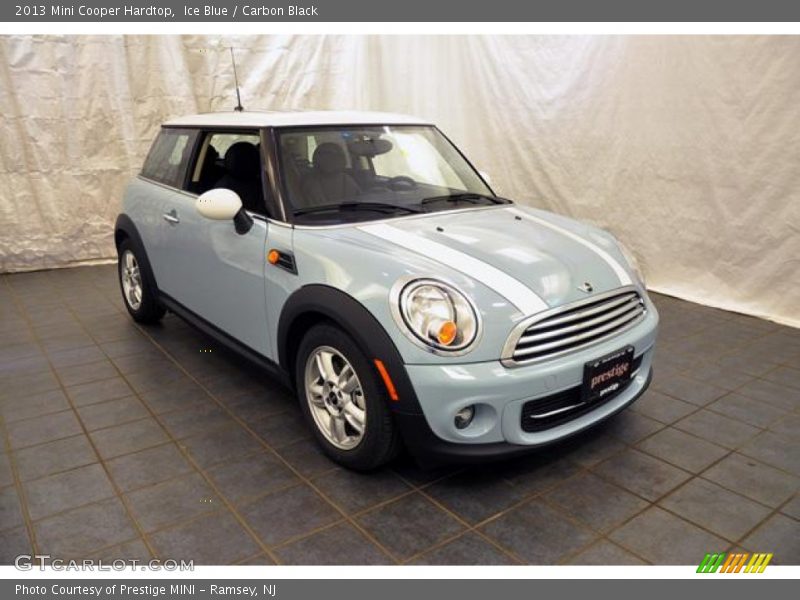 Ice Blue / Carbon Black 2013 Mini Cooper Hardtop