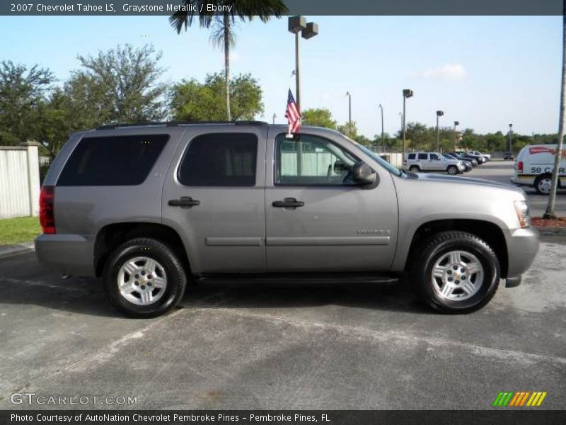 Graystone Metallic / Ebony 2007 Chevrolet Tahoe LS