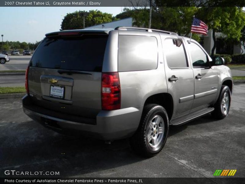 Graystone Metallic / Ebony 2007 Chevrolet Tahoe LS