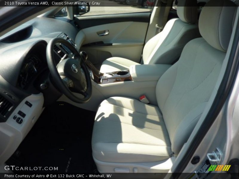Classic Silver Metallic / Gray 2010 Toyota Venza AWD