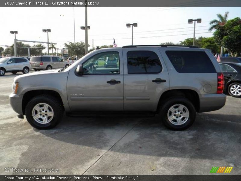 Graystone Metallic / Ebony 2007 Chevrolet Tahoe LS