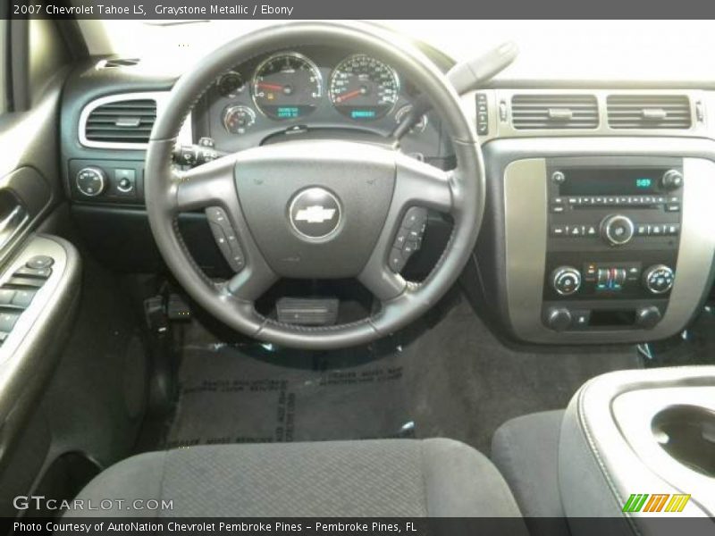 Graystone Metallic / Ebony 2007 Chevrolet Tahoe LS