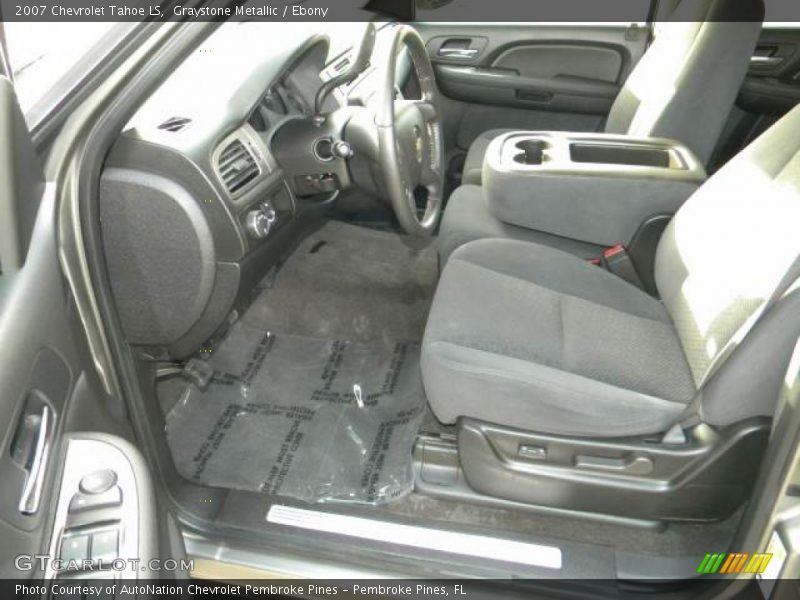 Graystone Metallic / Ebony 2007 Chevrolet Tahoe LS