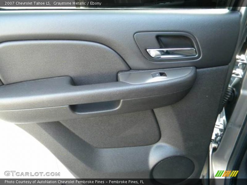 Graystone Metallic / Ebony 2007 Chevrolet Tahoe LS