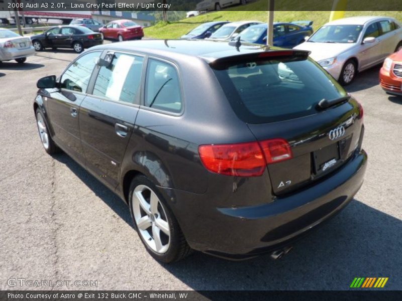 Lava Grey Pearl Effect / Light Gray 2008 Audi A3 2.0T