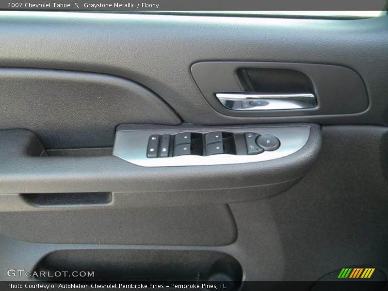 Graystone Metallic / Ebony 2007 Chevrolet Tahoe LS