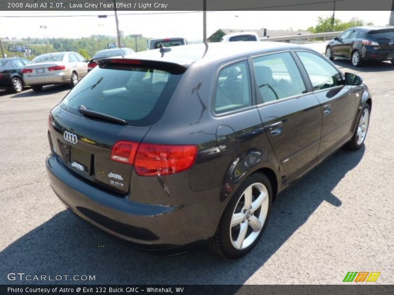 Lava Grey Pearl Effect / Light Gray 2008 Audi A3 2.0T