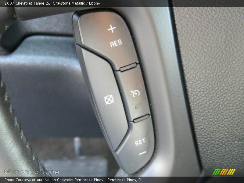 Graystone Metallic / Ebony 2007 Chevrolet Tahoe LS