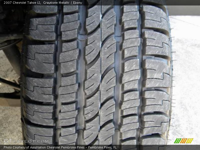 Graystone Metallic / Ebony 2007 Chevrolet Tahoe LS