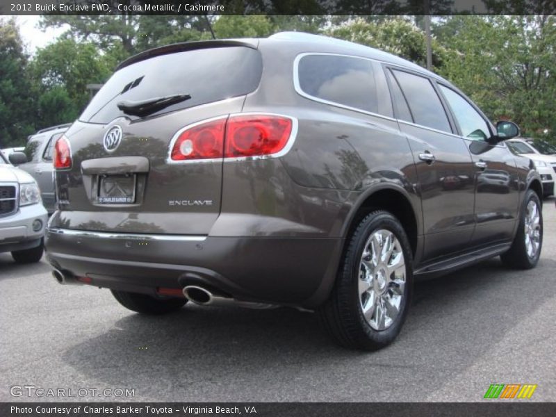 Cocoa Metallic / Cashmere 2012 Buick Enclave FWD