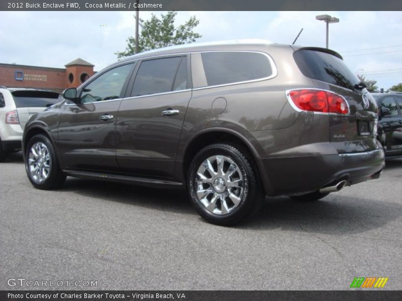 Cocoa Metallic / Cashmere 2012 Buick Enclave FWD