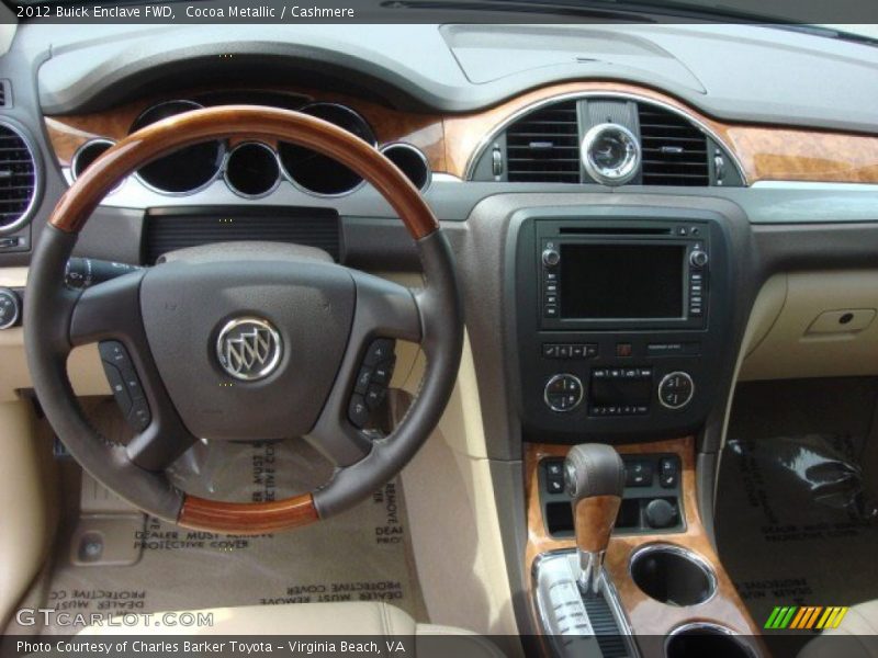 Cocoa Metallic / Cashmere 2012 Buick Enclave FWD
