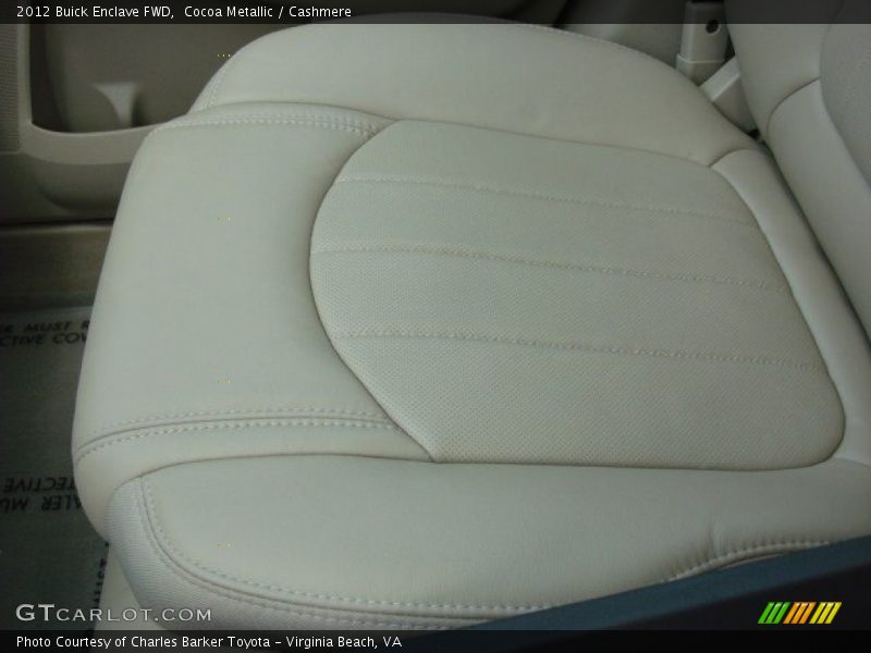 Cocoa Metallic / Cashmere 2012 Buick Enclave FWD
