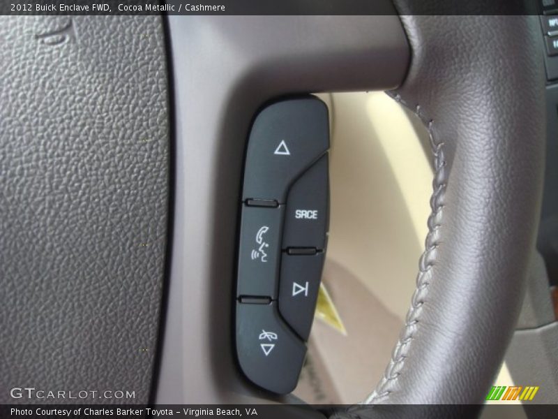 Cocoa Metallic / Cashmere 2012 Buick Enclave FWD
