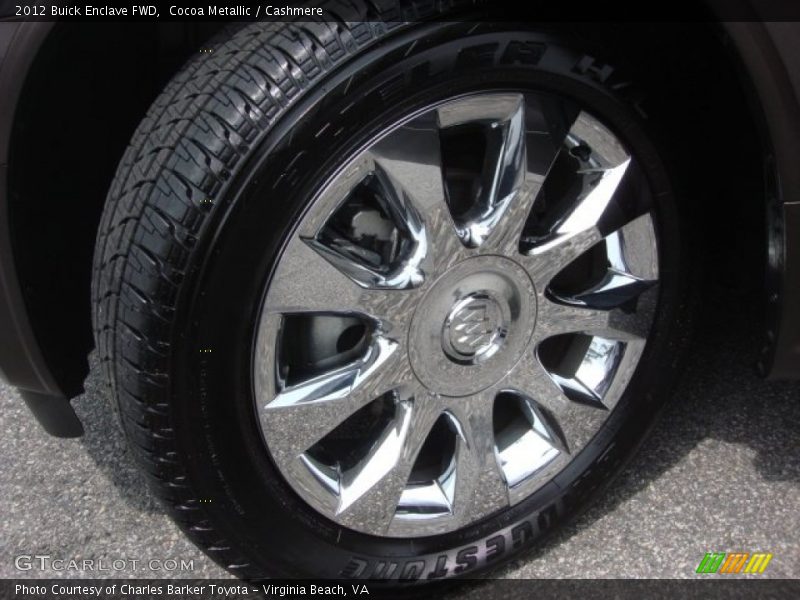 Cocoa Metallic / Cashmere 2012 Buick Enclave FWD