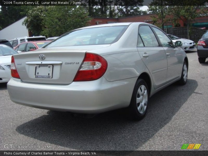Lunar Mist Metallic / Stone 2004 Toyota Camry LE