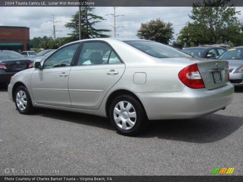 Lunar Mist Metallic / Stone 2004 Toyota Camry LE