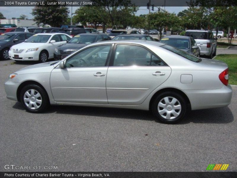 Lunar Mist Metallic / Stone 2004 Toyota Camry LE