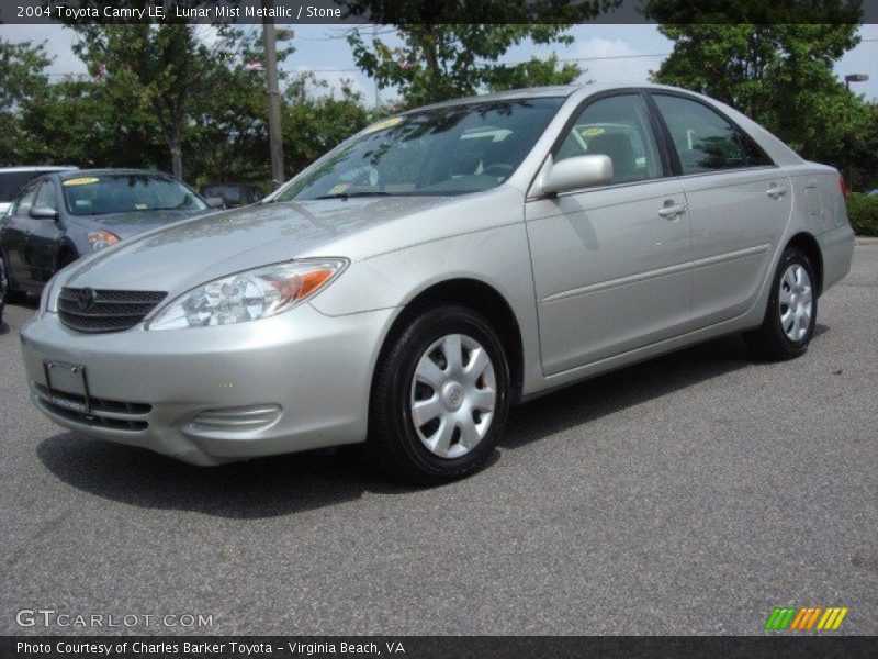 Lunar Mist Metallic / Stone 2004 Toyota Camry LE