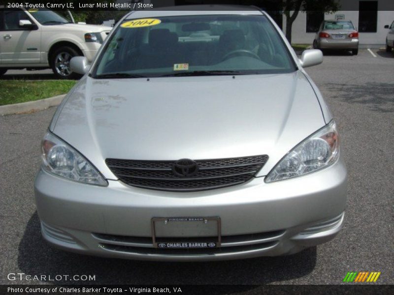 Lunar Mist Metallic / Stone 2004 Toyota Camry LE