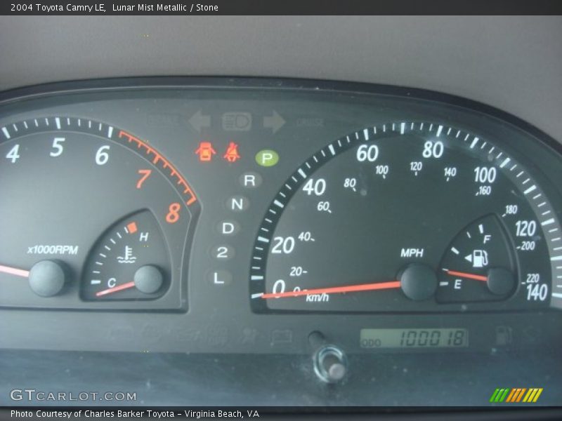 Lunar Mist Metallic / Stone 2004 Toyota Camry LE