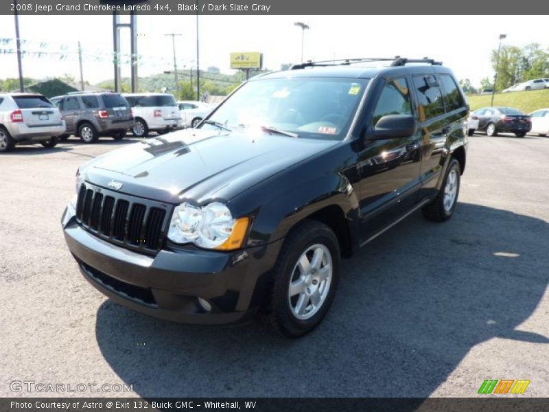 Black / Dark Slate Gray 2008 Jeep Grand Cherokee Laredo 4x4