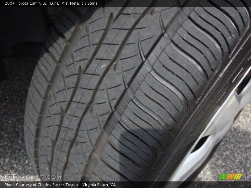 Lunar Mist Metallic / Stone 2004 Toyota Camry LE