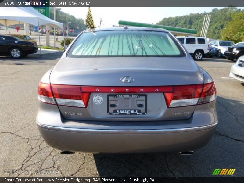 Steel Gray / Gray 2008 Hyundai Azera Limited